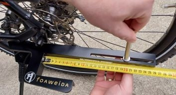 foaweida PIN stufenlos verstellen für Laufräder ab 10" bis 20" Kinderfahrräder