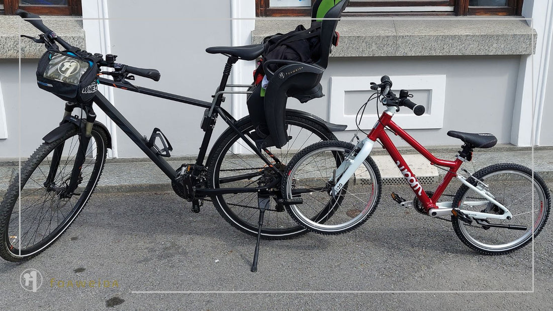 Fahrrad mit Fahrrad transportieren - mit foaweida® einfach genial!