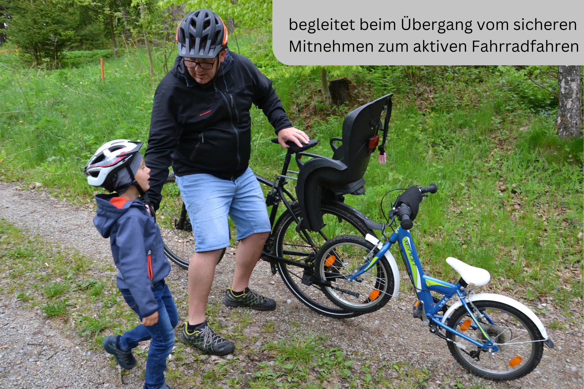 kinderfahrrad an fahrradanhänger befestigen foaweida® Klick' dich ein und los