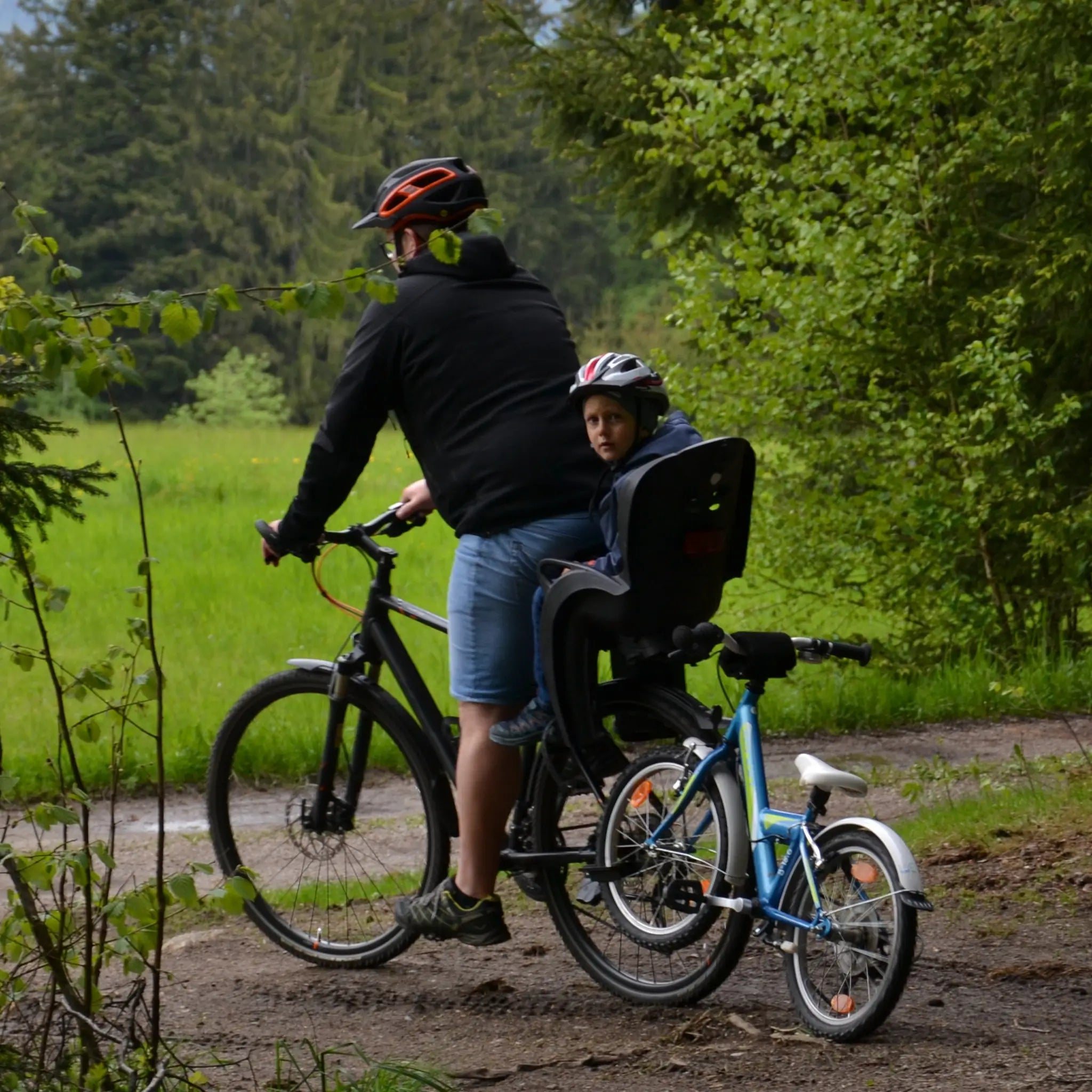 Foaweida® Mitnehmsystem für Kinderfahrrad oder Laufrad